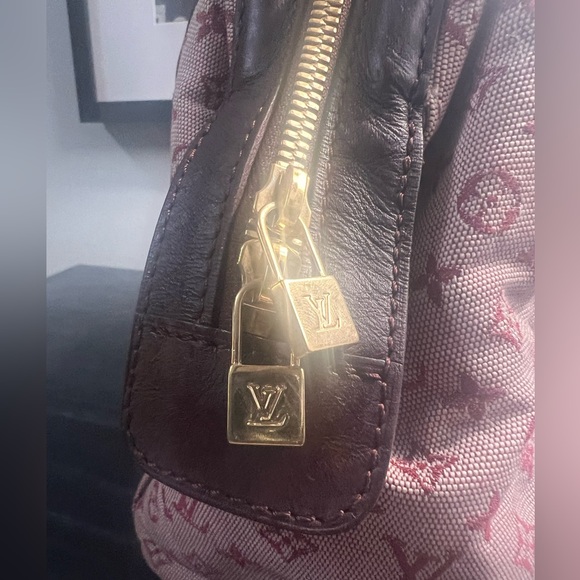 LOUIS VUITTON PM Josephine Bordeaux mini Lin - Picture 4 of 12
